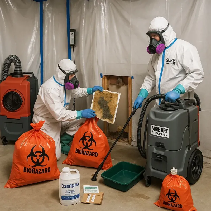 Contaminated Water Handling Protocols process in Topsfield, MA