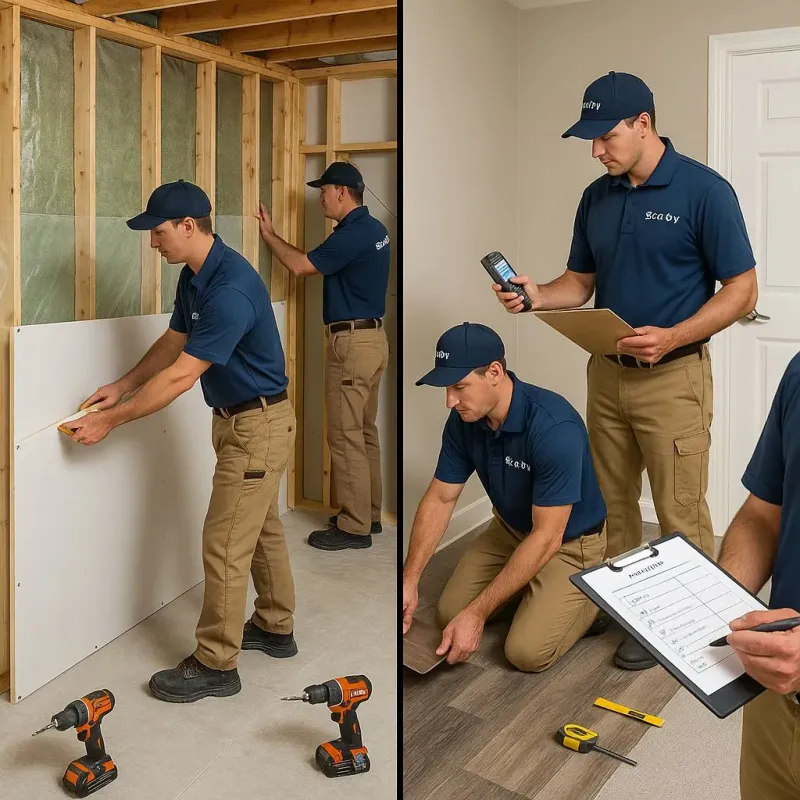 Repairs and Reconstruction process in Topsfield, MA